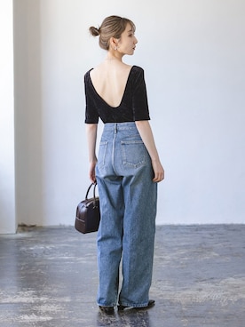 「Noble（ノーブル）のアイテム（アンダーウェア）」を使った、Rinaさん（レディース・164cm）の夏コーディネート