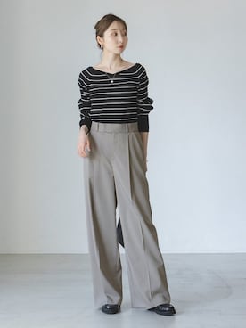 Rinaさん（レディース・164cm）の秋コーディネート