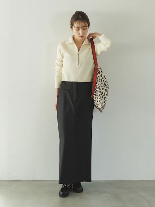 【新品タグ付き】NOBLE ドライバーズジップニット ドライバーズジップニット（ニット／セーター）｜NOBLE（ノーブル）の