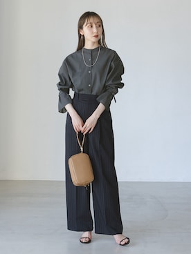 「Ch!iii BAG（チーバック）のアイテム」を使った、Rinaさん（レディース・164cm）の夏コーディネート