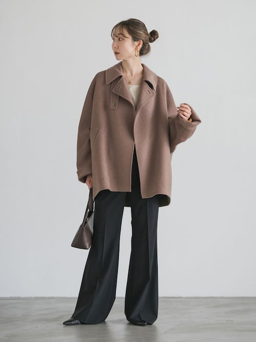 追加》Super160s リバードルマンショートコート（その他アウター