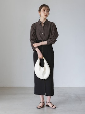 Rinaさん（レディース・164cm）の夏コーディネート