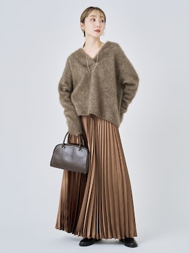 Rinaさん（レディース・164cm）の冬コーディネート