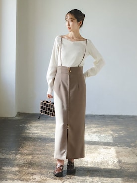 Rinaさん（レディース・164cm）の秋コーディネート