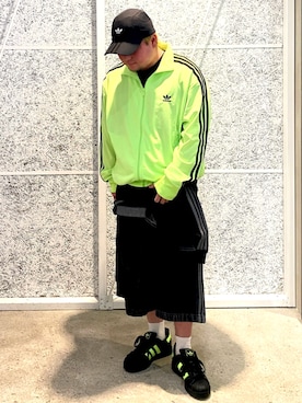 「adidas（アディダス）のキャップ / アディダスオリジナルス adidas Originals（キャップ）」を使った、Hodakaさん（メンズ・167cm）の夏コーディネート