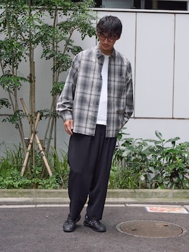 「コーディネート」｜CITY MENSさん（メンズ・176cm）の秋コーディネート
