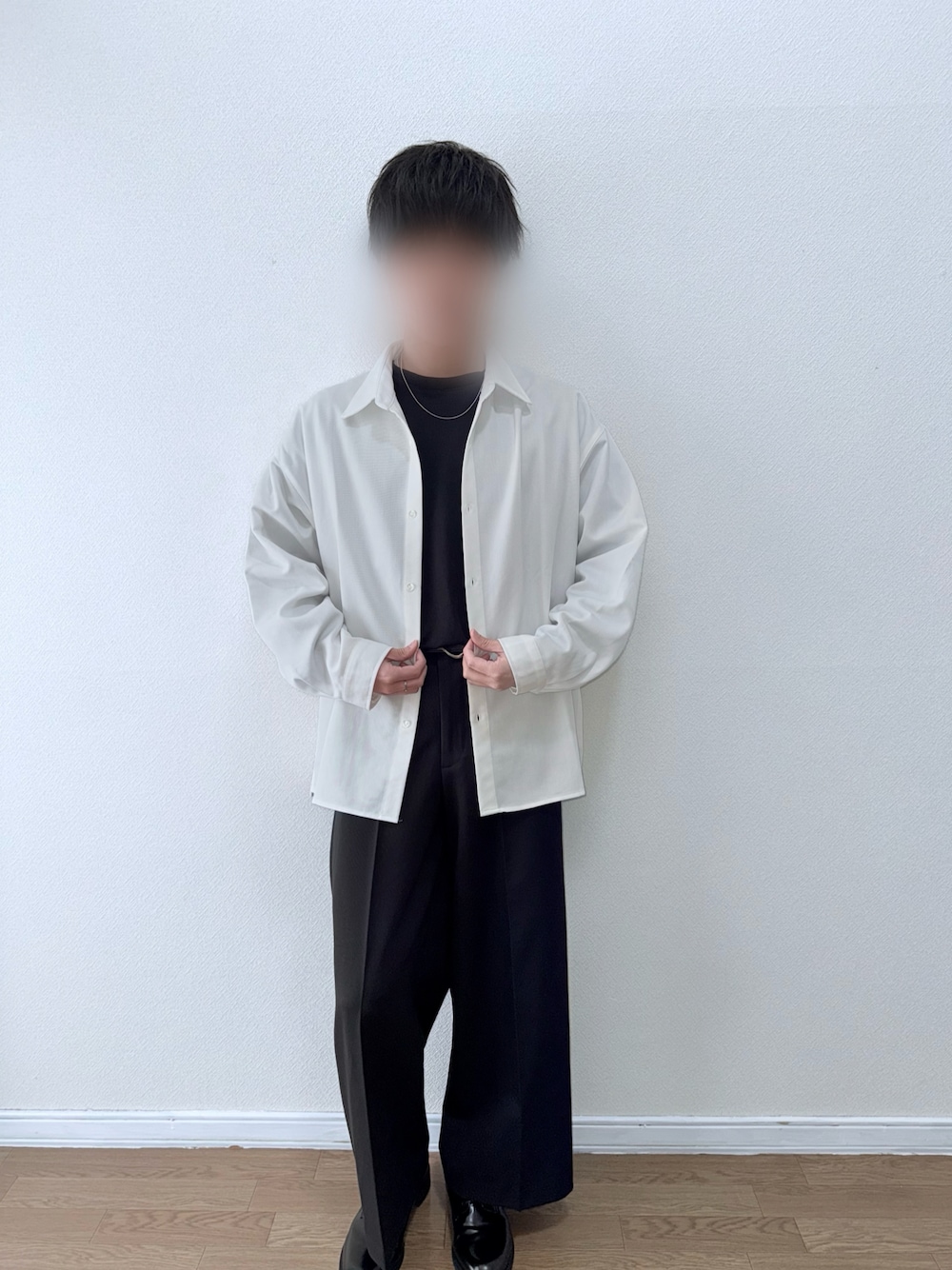 【CLEL】Back Brushed TR セットアップ CLEL（クレイル）の「【CLEL】Back Brushed TR Flare Slacks