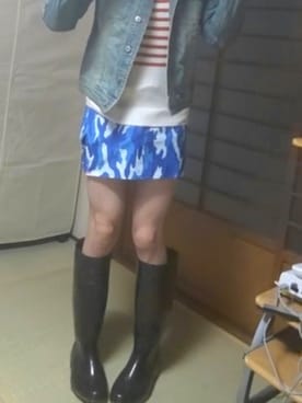 「アイテム（レインシューズ）」を使った、elinaさん（レディース・168cm・30代）の冬コーディネート
