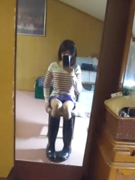 「アイテム（レインシューズ）」を使った、elinaさん（レディース・168cm・30代）の冬コーディネート