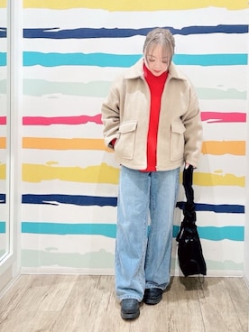Peeさん（レディース・150cm）の冬コーディネート