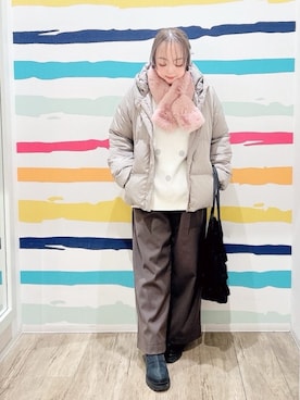 Peeさん（レディース・150cm）の冬コーディネート