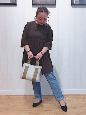 P̆̈ĕ̈ĕ̈さん(レディース・150cm)の秋コーディネート