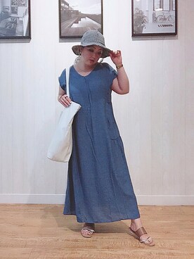 P̆̈ĕ̈ĕ̈さん(レディース・150cm)の夏コーディネート