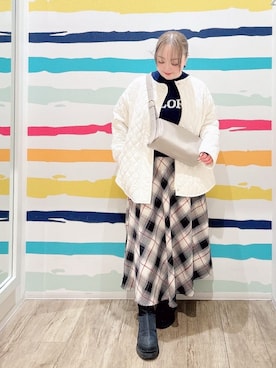 Peeさん（レディース・150cm）の冬コーディネート