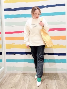「DRESKIP（ドレスキップ）のアイテム」を使った、Peeさん（レディース・150cm）の冬コーディネート