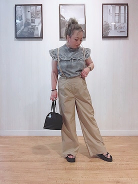 P̆̈ĕ̈ĕ̈さん（レディース・150cm）の夏コーディネート