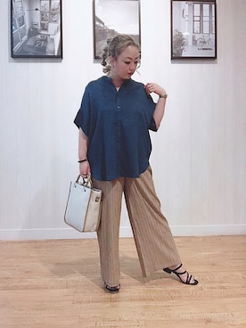 P̆̈ĕ̈ĕ̈さん（レディース・150cm）の夏コーディネート