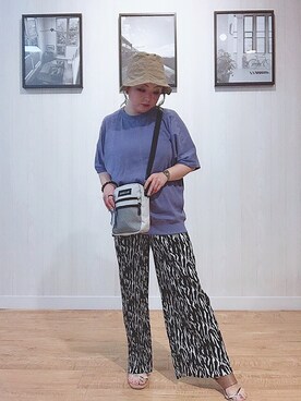 P̆̈ĕ̈ĕ̈さん（レディース・150cm）の夏コーディネート