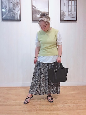 P̆̈ĕ̈ĕ̈さん（レディース・150cm）の夏コーディネート