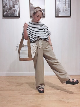 P̆̈ĕ̈ĕ̈さん（レディース・150cm）の夏コーディネート