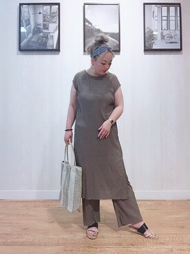 P̆̈ĕ̈ĕ̈さん（レディース・150cm）の夏コーディネート