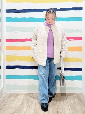 Peeさん（レディース・150cm）の冬コーディネート