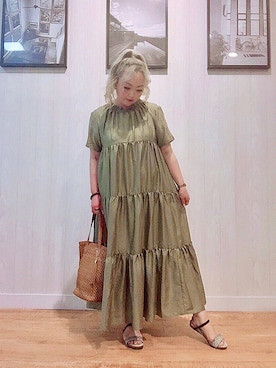 P̆̈ĕ̈ĕ̈さん（レディース・150cm）の夏コーディネート