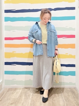 Peeさん（レディース・150cm）の春コーディネート