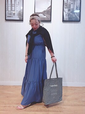 P̆̈ĕ̈ĕ̈さん(レディース・150cm)の夏コーディネート