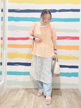 Peeさん(レディース・150cm)の夏コーディネート