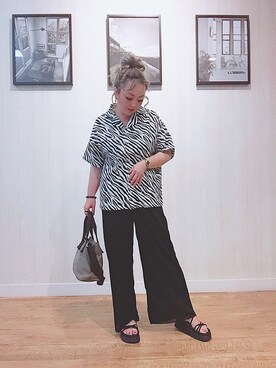 P̆̈ĕ̈ĕ̈さん（レディース・150cm）の夏コーディネート