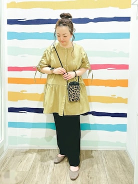 「DRESKIP（ドレスキップ）のアイテム」を使った、Peeさん（レディース・150cm）の夏コーディネート
