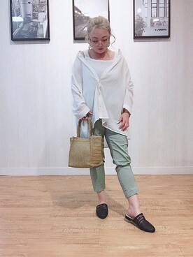 P̆̈ĕ̈ĕ̈さん（レディース・150cm）の夏コーディネート