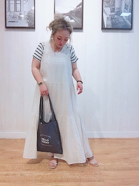 P̆̈ĕ̈ĕ̈さん（レディース・150cm）の夏コーディネート