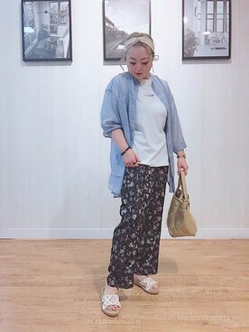 P̆̈ĕ̈ĕ̈さん(レディース・150cm)の夏コーディネート