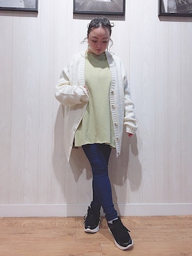 P̆̈ĕ̈ĕ̈さん（レディース・150cm）の冬コーディネート