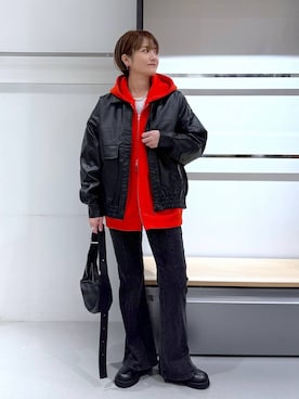 yun..さん（レディース・160cm）の冬コーディネート