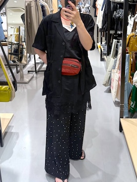 「LAKOLE（ラコレ）のアイテム」を使った、yun..さん（レディース・160cm）の夏コーディネート