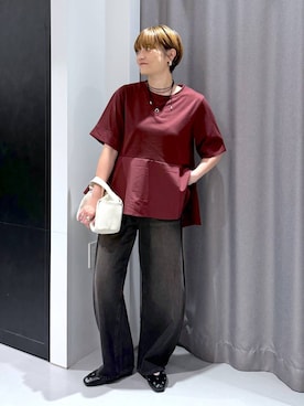 「アイテム（チョーカー）」を使った、yun..さん（レディース・160cm・40代）の夏コーディネート