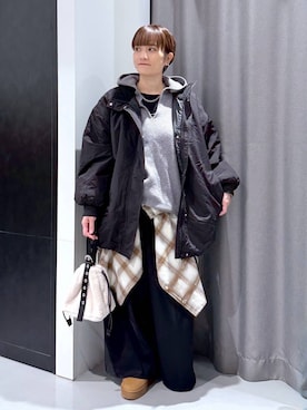 「アイテム（ハンドバッグ）」を使った、yun..さん（レディース・160cm・40代）の秋コーディネート