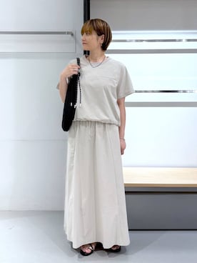 「LAKOLE（ラコレ）のアイテム」を使った、yun..さん（レディース・160cm）の夏コーディネート