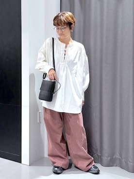 「アイテム（サングラス）」を使った、yun..さん（レディース・160cm・40代）の秋コーディネート