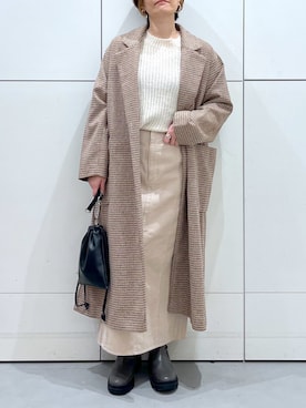 yun..さん（レディース・160cm）の冬コーディネート