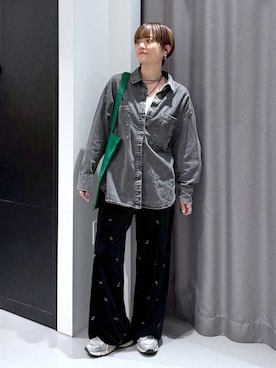 「アイテム（チョーカー）」を使った、yun..さん（レディース・160cm・40代）の秋コーディネート