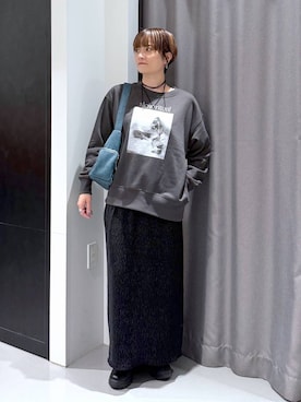 「アイテム（チョーカー）」を使った、yun..さん（レディース・160cm・40代）の秋コーディネート