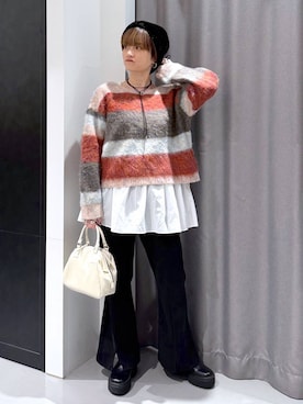 「アイテム（チョーカー）」を使った、yun..さん（レディース・160cm・40代）の秋コーディネート