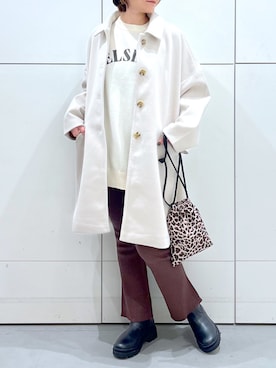 yun..さん（レディース・160cm）の冬コーディネート