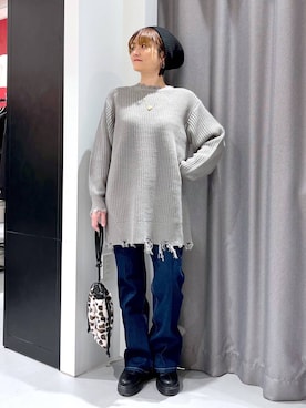 yun..さん（レディース・160cm）の冬コーディネート