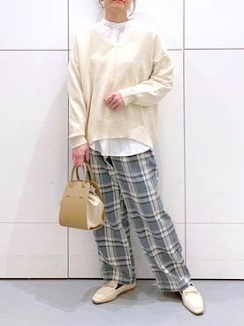 yun..さん(レディース・160cm)の冬コーディネート