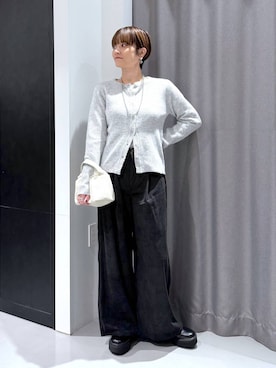 「アイテム（ショルダーバッグ）」を使った、yun..さん（レディース・160cm・40代）の秋コーディネート